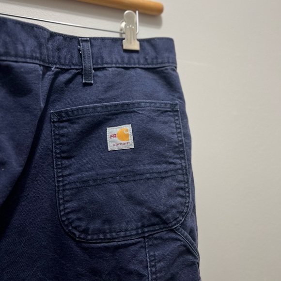 Carhartt FR Flame resistant pants In navy size 42 X 30 - Picture 4 of 5